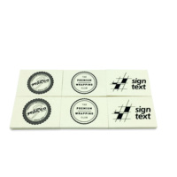 Racloir pour emballage de voiture Ensemble d'outils d'application de vinyle en feutre plastique Vinyle Film de désherbage Racloir pré-coupé feutre de raclette auto-adhésif