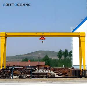 Grúa Pórtico Monoviga Tipo MH de 5 Toneladas, Grúa Pórtico Montada sobre Rieles de 10, 20 y 25 Toneladas - Product Image 6