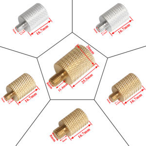 M5 M6 M8 Auto Car Latón Aluminio Tornillo Batería <span class=keywords><strong>Post</strong></span> Terminal Conector Adaptador Set con goma de PVC para RV Marine Battery <span class=keywords><strong>Post</strong></span> - Product Image 2