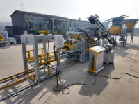 Ligne de production entièrement automatique de briques en cendres volantes QT6-1 5, machine à fabriquer des blocs de pavés emboîtables en béton creux en Jamaïque