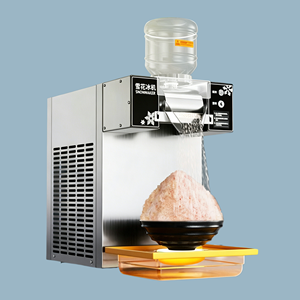 Máquina Portátil de Hielo en Escamas Refrigerada por Aire, Ahorradora de Energía, para Hacer Helados, Leche, Nieve, Bingsu, para Heladerías, Puestos de Comida y Tiendas - Product Image 1
