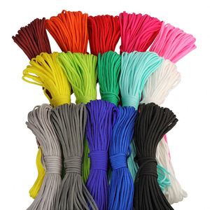 Cordon élastique de haute qualité de 1 à 12 mm de couleur unie pour chaussures, sacs, vêtements, textiles de maison - Vente chaude directement de l'usine - Product Image 1