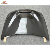 Capot avant en fibre de carbone sèche style GTS pour BMW Série 4 F80 F82 F83 M3 M4 2014-2018, couvercle de moteur en carbone, pare-chocs de voiture