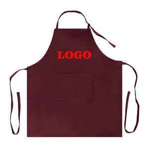 Delantal de Cocina de Alta Calidad con Logotipo Personalizado, Delantal de Algodón para Chef, Barista, Panadero, Delantal de Lona Ajustable para Barbacoa y Jardín, Delantales Bordados - Product Image 4