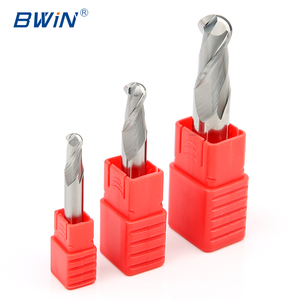 3Mm 10Mm 2 Fluit Cnc Wolfraam Massief Carbide Lange Schacht Platte Bal Neus Spiraal Aluminium Polish Cutter Eindmolen Einde Molen - Product Image 5