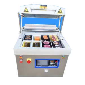 Steak Vacuüm Huid Verpakking Machine/Vsp Tray Sealer Voor Garnalen/Zalm/Kreeft Staarten