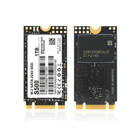 قرص صلب داخلي M.2 2242 NGFF SATA SSD فائق النحافة بسعة من 128 جيجابايت إلى 2 تيرابايت بسرعة 6 جيجابت في الثانية لاستبدال أقراص HDD في أجهزة الكمبيوتر المكتبية والمحمولة