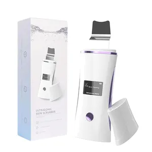 2024 New Trending Facial Aqua Peeling Skin Scrubber Tool Beauty Skin Care Ultrasonic Skin Scrubber