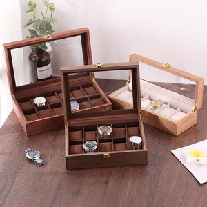 Mattern lake İzle pencere vitrinin WonderfulPack modeli ile lüks ahşap saat saklama kutusu - Product Image 2