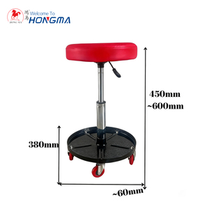 Tabouret de réparation de forme ronde tabouret de réparation automobile atelier voiture siège de <span class=keywords><strong>garage</strong></span> ascenseur réglable réparation voiture tabouret rond fabricant - Product Image 4