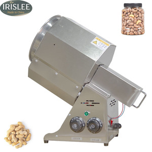 Máquina para hornear granos de café de acero inoxidable, granos de maní de sésamo, tostador de almendras, tostador de nueces - Product Image 1