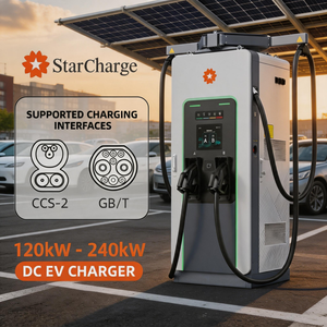 Starcharge Titan V5 UL CE 200kW-240kW, Software de Lógica de Distribución de Energía, Aplicación, Cargador EV Comercial de Alta Densidad Starcharge - Product Image 1