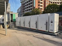 Sistema de Almacenamiento de Energía Solar Industrial y Comercial Boostess de 105 kW y 261 kWh, Inversor Híbrido, Batería de Iones de Litio, Almacenamiento en Red