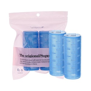 Hair <b>Roller</b> Cylinder Heatless Aluminum Rod For Voluminous Curls Big Wave Style - Product Image 3