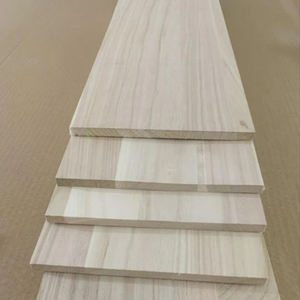 Gran oferta, muebles sólidos personalizados, borde <span class=keywords><strong>de</strong></span> <span class=keywords><strong>madera</strong></span>, tablero <span class=keywords><strong>de</strong></span> <span class=keywords><strong>Paulownia</strong></span> pegado con nogal, roble, pino, álamo, para aplicación <span class=keywords><strong>de</strong></span> modelo - Product Image 6