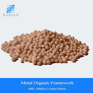 Mofs MIL-100 (Fe) เม็ดสีน้ำตาล F34 <span class=keywords><strong>Kar</strong></span> 3-5มม CAS 1257379 83 1 - Product Image 2
