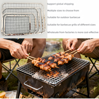 Grille et support de grillage d'outils de restaurant de barbecue de style coréen pour la cuisson extérieure de barbecue
