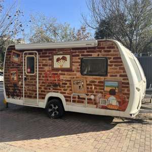 Parc d'attractions sur la voiture électrique de vente de nourriture Petit Hot Dog <span class=keywords><strong>Pizza</strong></span> Food Truck Snacks Café Crème glacée - Product Image 2