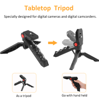 Mini studio portable équipement de vlogging kit vidéo youtube kit de vlogging pour smartphone avec microphone fusil de chasse trépied à lumière led