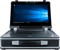 Portátil Industrial Resistente de 15.6 Pulgadas, Preparado para IA, con Pantalla LCD, DDR4, 32 GB de RAM, Disco Duro de 480 GB, IP65, GPS Opcional, I7, I5, Toughbook