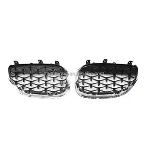 2004-2009 pour <span class=keywords><strong>BMW</strong></span> série 5 E60 E61 <span class=keywords><strong>grille</strong></span> de pare-chocs avant argent ABS maille grilles de course nouvelle <span class=keywords><strong>grille</strong></span> de Ventilation de radiateur d'admission d'air - Product Image 4