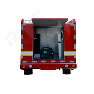 Camion de pompiers d'<span class=keywords><strong>occasion</strong></span> 2025, adapté au sauvetage sur autoroute, camion de pompiers forestiers Dongfeng 4x4, avec feux de signalisation, à vendre. - Product Image 4