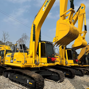Komatsu รถขุดตีนตะขาบไฮดรอลิค220 210 200 240 20ตัน21ตัน22ตัน24ตันมือสอง - Product Image 1