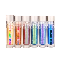Benutzer definiertes Logo Chamäleon Lidschatten Multi chrom Liquid Light Pigment Einweg Damen Dunkle Hauttöne Schimmer Finish Niedriges MOQ