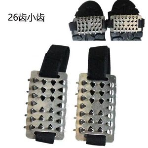 Aotu Camp <b>Crampons</b> 26 Tooth Steel Anti Slip Snow Cleats For Hiking Mountaineering - Product Image 2