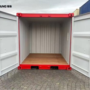 ตู้คอนเทนเนอร์ขนส่งสินค้าแห้งขนาดเล็ก 9 ฟุต แบบกำหนดเอง ทำจากเหล็กคอร์เทน ความจุ 12.43 คิว ได้รับการรับรองสำหรับการขนส่งสินค้าระหว่างประเทศ (จูนหยาง) - Product Image 4