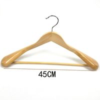Cintres en bois à double étage en plastique pour costumes Cintres pour manteaux et vêtements avec logo personnalisé Cintres pour salle de bain Cintres pour sacs de garde-robe