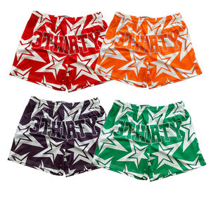Shorts en maille à bon prix, grande taille, en polyester, vierges, décontractés, pour sublimation, avec poches et cordon de serrage - Product Image 1
