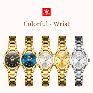 OLEVS 3650 <span class=keywords><strong>Montre</strong></span> Classique Originale de Marque OEM avec Logo Personnalisé pour <span class=keywords><strong>Femme</strong></span>, Lumineuse, Étanche, Élégante, Classique, pour Filles et Dames, <span class=keywords><strong>Montre</strong></span> à Quartz pour Femmes - Product Image 5