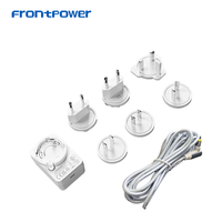 Adaptateur interchangeable Frontpower USB-C 5V 1A 1.5A 2A 2.5A 3A 3.5A, chargeur Type C 5V 3A avec certifications UL/FCC/CE/UKCA/SAA/PSE