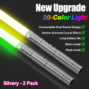 Sabre laser LED SMTSD Warehouse Saber 20 couleurs Neo Pixel en métal lourd pour duel, <span class=keywords><strong>épée</strong></span> RGB rechargeable à couleurs changeantes, jouet lumineux pour enfants - Product Image 3