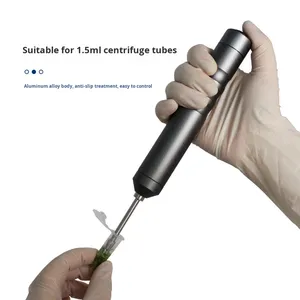 Homogénéisateur de laboratoire portatif Langeke L-HO-MINI en alliage d'aluminium, capacité 1,5 ml, broyeur de tissus, micro-écraseur - Product Image 1