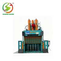 Presse à balles verticale pour carton, compacteur de déchets, presse à balles pour plastique, machine de pressage de canettes, presse hydraulique pour ferraille