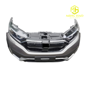 Parachoques Delanteros y Traseros con Rejilla, Ventilador de Radiador, Faros LED y Luces Antiniebla para Honda CRV <span class=keywords><strong>2022</strong></span>, Componentes de la Parte Delantera, Sistema Híbrido - Product Image 4