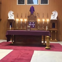 Moderna Púlpito de Madera para Iglesia, con Escena de la Última Cena Tallada a Mano, para Sala de Oración
