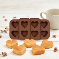 Moule à pain et desserts en silicone personnalisé de haute qualité, outils de cuisine, mini moules à cupcakes, idéal pour la promotion