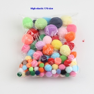 Colorido DIY Bola hecha a mano Mezcla de poliéster de alta elasticidad Pasta creativa Juguetes para niños - Product Image 6