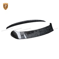 Aileron arrière en fibre de carbone de style TKT pour Porsche Macan, aileron arrière, coffre, hayon