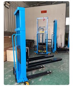 Transpallet autocarico elevatore per carrello elevatore portatile per Pallet con sollevatore auto elettrico Stacker per Pallet - Product Image 5