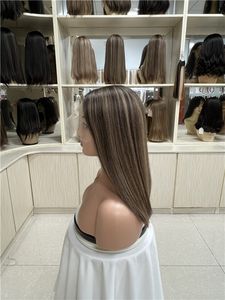 Pelucas de Cabello Humano Virgen 100% Premium, Pre-Desplumadas, Cabello Humano Virgen Natural, Encaje Frontal Transparente HD, Pelucas Judías - Product Image 3