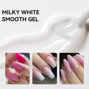 BORN PRETTY PRO 15ml Smalto Gel per Unghie Senza Residui, Top Coat Bianco Latte, OEM Naturale Non Ingiallente - Product Image 3