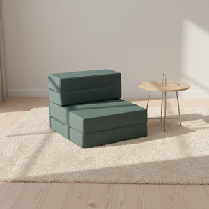 Canapé-lit en tissu écologique Skylee, <span class=keywords><strong>matelas</strong></span> confortable, hypoallergénique, pliable, <span class=keywords><strong>matelas</strong></span> de <span class=keywords><strong>sol</strong></span> pour l'extérieur - Product Image 1