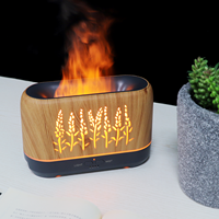 Diffuseur de flamme à commande par application 5V 200ml Slit Branch Wave pour la famille
