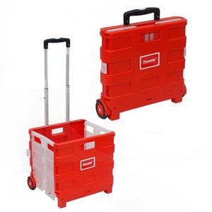 2025 desain murah portabel lipat keranjang belanja bergulir belanja lipat - Product Image 4