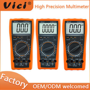 VC9807A มัลติมิเตอร์แบบดิจิตอล1/2หลัก1000V 20A 20mOhm 200uF 200 HZ เครื่องทดสอบตัวนำ100nS - Product Image 6