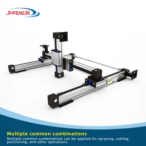 Multifunctional Handling And Cutting Moving Parts XYZ Multi Axis Control Slide Table CNC Linear Actuator